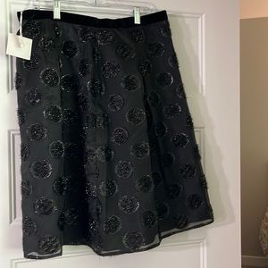 Cute, fun black festive skirt